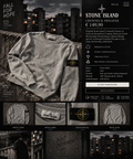 Stone Island Pullover – Grau | Compass Patch