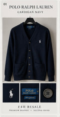 01 — Polo Ralph Lauren Cardigan Navy