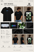 OFF-WHITE Leaf Arrows T-Shirt Schwarz
