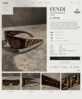 Fendi FS300 Sonnenbrille