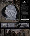 C.P. Company V-Neck Pullover – Grau/Schwarz | Größe M