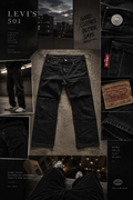 Levi’s 501 Jeans – Schwarz | Classic Fit